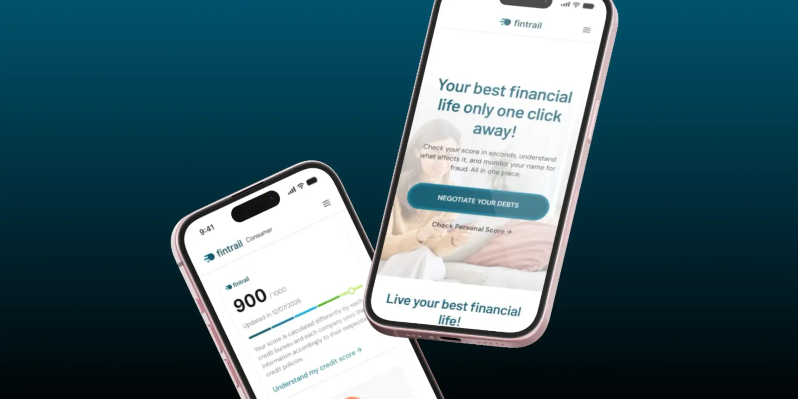 portal / self-service redesign, Fintrail